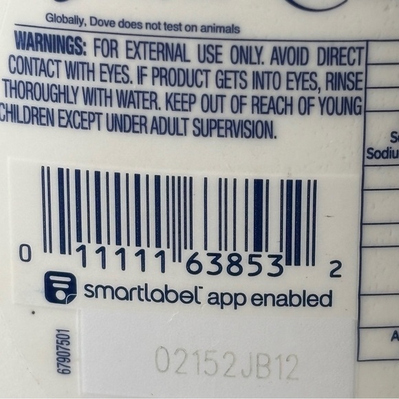 Baby Dove NEW hypoallergenic wash, sensitive skin care. Gifts and basics. - Picture 6 of 9